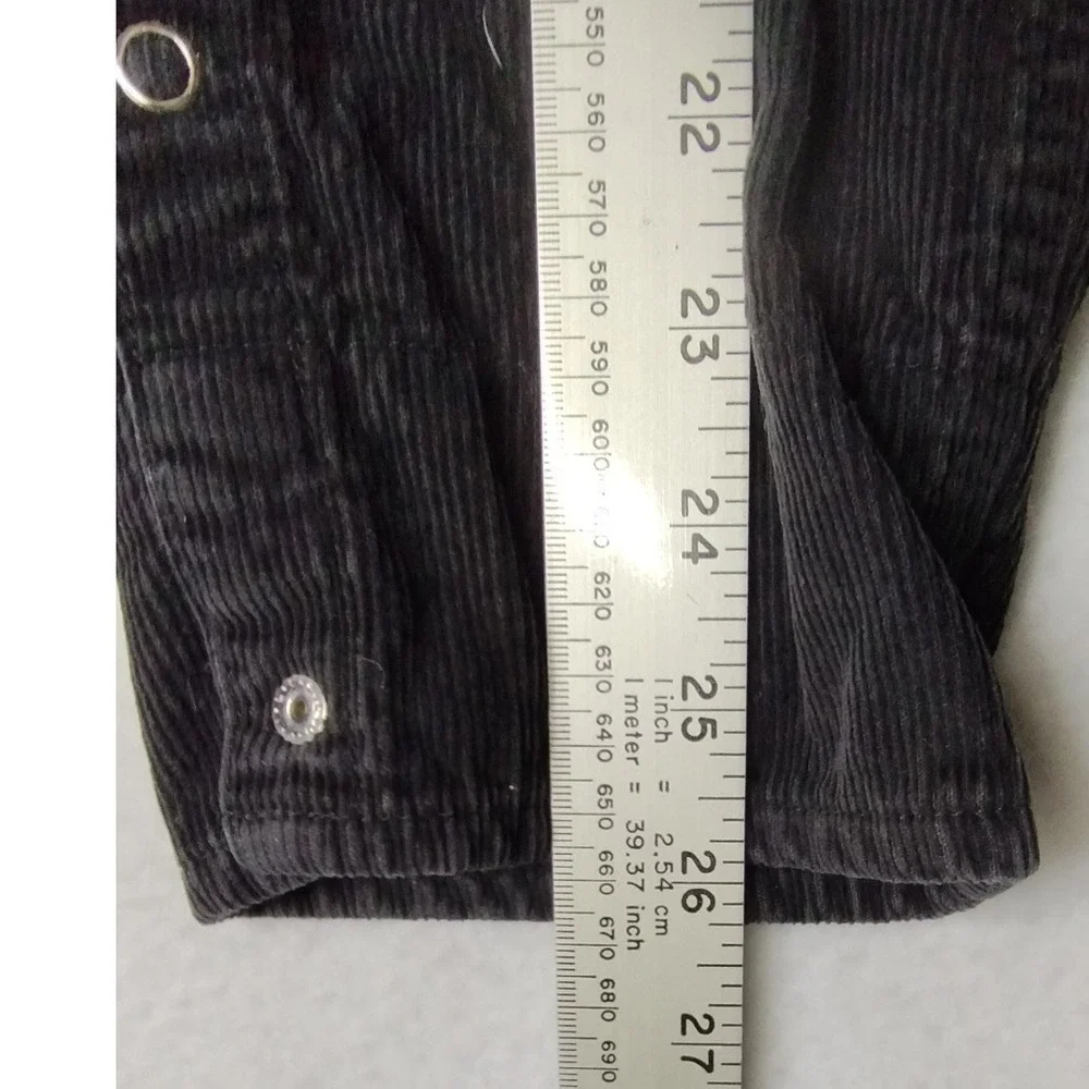 OshKosh Corduroy Overalls 36 Months Black Plaid Trim Toddler‎ Kids Fall